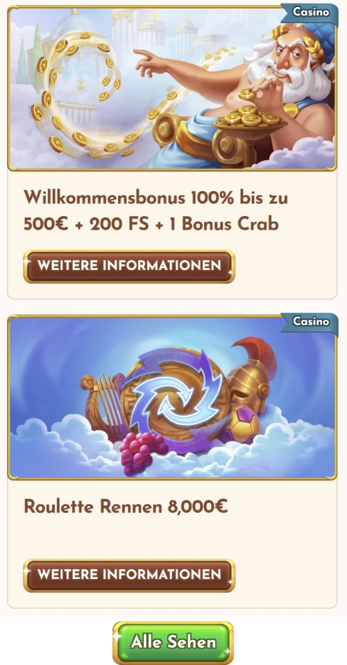 Bethall-Casino-Bonusse und Werbeaktionen